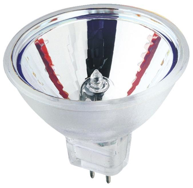 20W MR11 Halogen Low Voltage Spot Clear Lens GU4 Base, 12 Volt, Card