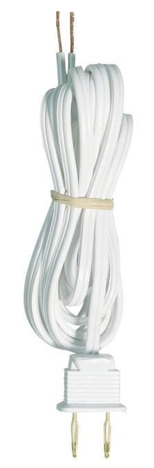 8' Cord Set White