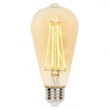 Westinghouse 4317700 - 4.5W ST20 Filament LED Dimmable Amber 2200K E26 (Medium) Base, 120 Volt, Box