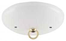 Westinghouse 7003700 - Modern Canopy Kit with Center Hole White Finish