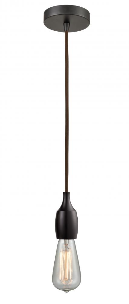 Chelsea - 1 Light - 2 inch - Oil Rubbed Bronze - Cord hung - Mini Pendant