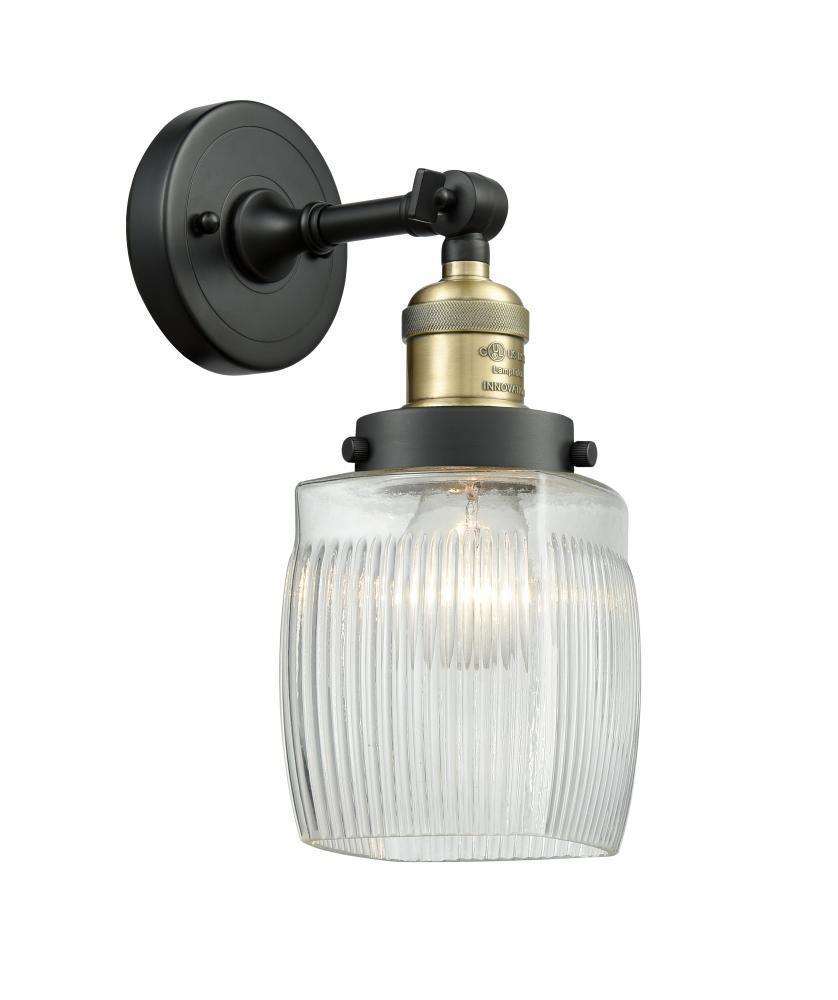 Colton - 1 Light - 6 inch - Black Antique Brass - Sconce