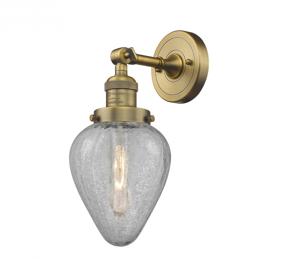 Geneseo - 1 Light - 7 inch - Brushed Brass - Sconce