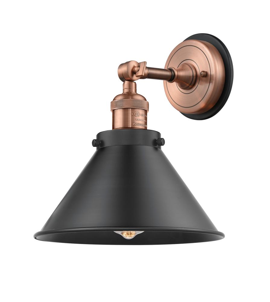 Briarcliff - 1 Light - 10 inch - Antique Copper - Sconce