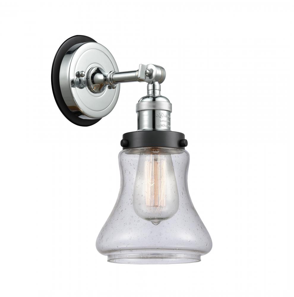 Bellmont - 1 Light - 7 inch - Polished Chrome - Sconce