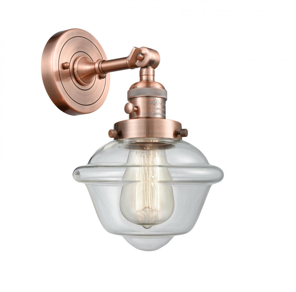 Oxford - 1 Light - 8 inch - Antique Copper - Sconce