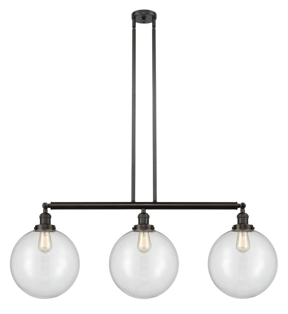 Beacon - 3 Light - 44 inch - Oil Rubbed Bronze - Stem Hung - Island Light