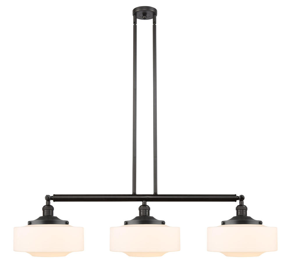 Bridgeton - 3 Light - 44 inch - Oil Rubbed Bronze - Stem Hung - Island Light