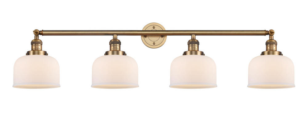 Bell - 4 Light - 44 inch - Brushed Brass - Bath Vanity Light