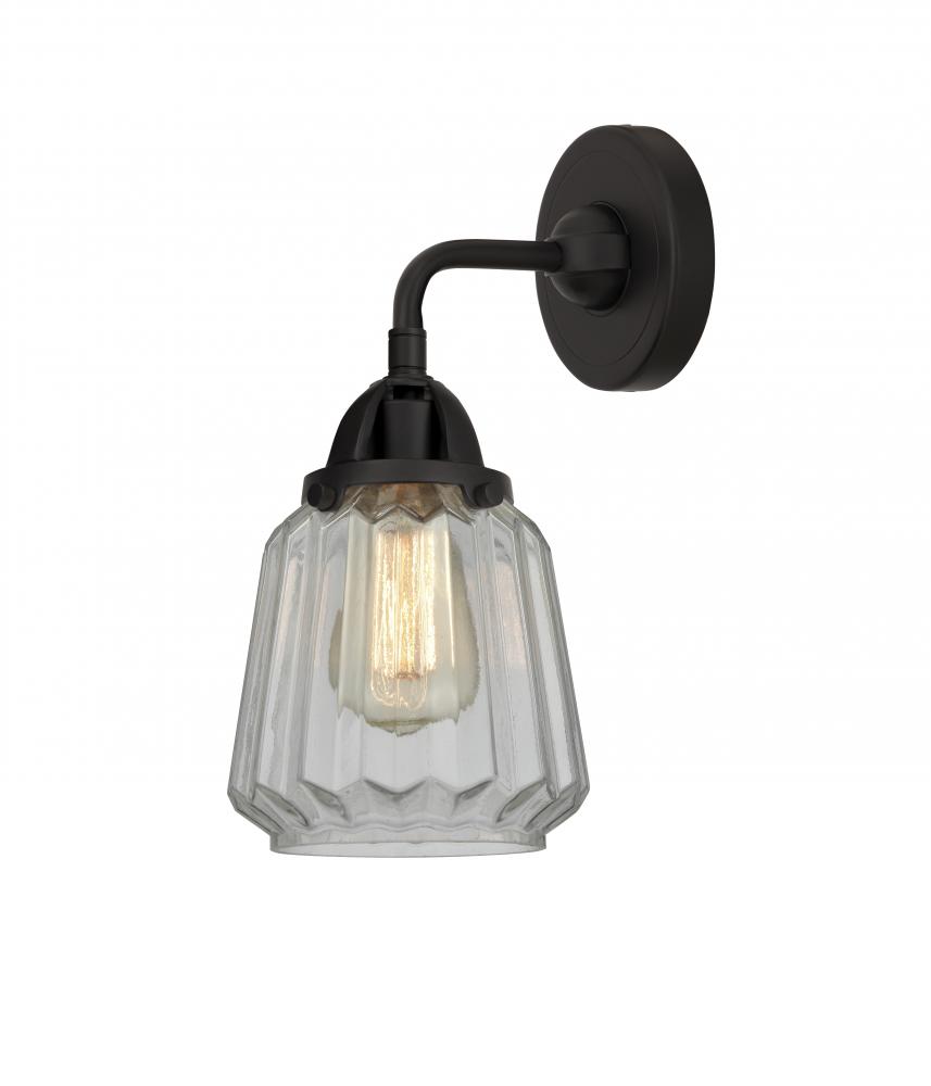 Chatham - 1 Light - 7 inch - Matte Black - Sconce