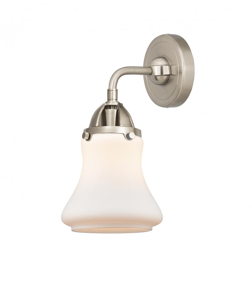 Bellmont - 1 Light - 6 inch - Brushed Satin Nickel - Sconce