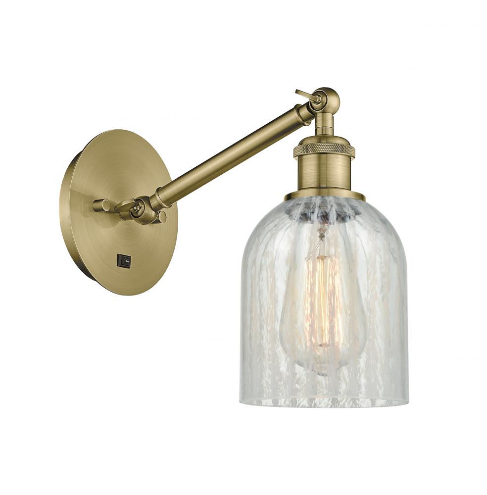 Caledonia - 1 Light - 5 inch - White Polished Chrome - Sconce