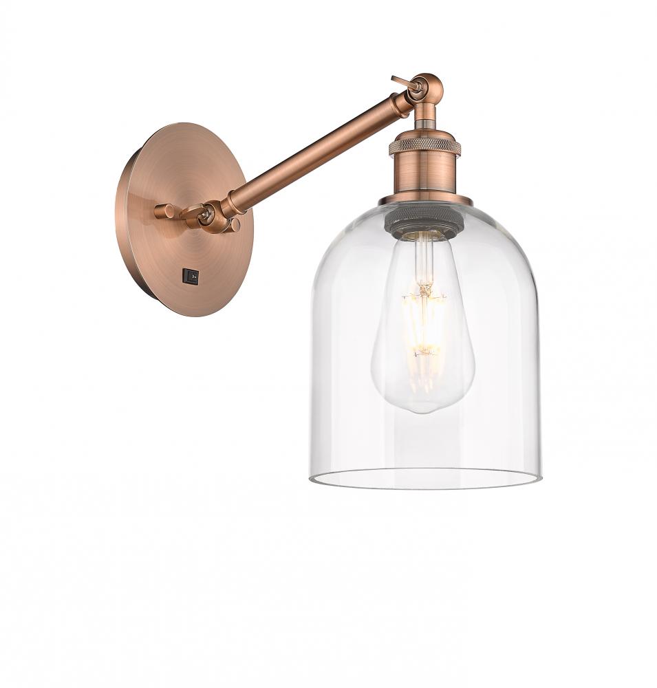 Bella - 1 Light - 6 inch - Antique Copper - Sconce