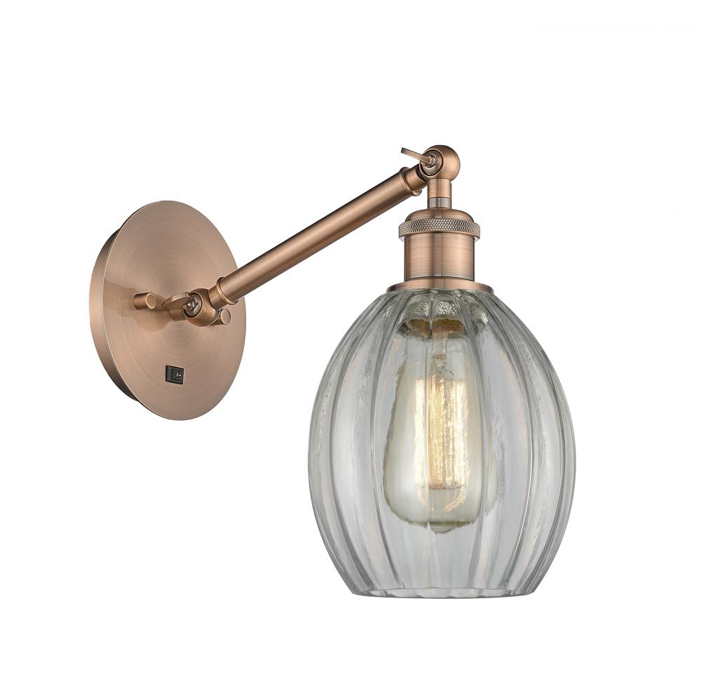 Eaton - 1 Light - 6 inch - Antique Copper - Sconce