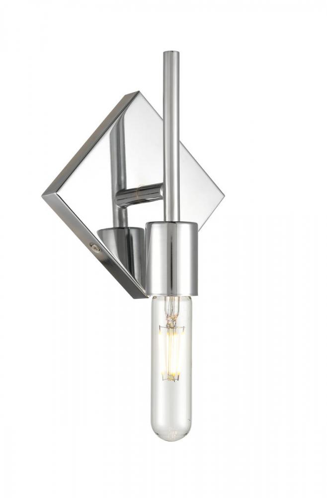 Mia - 1 Light - 6 inch - Polished Chrome - Sconce