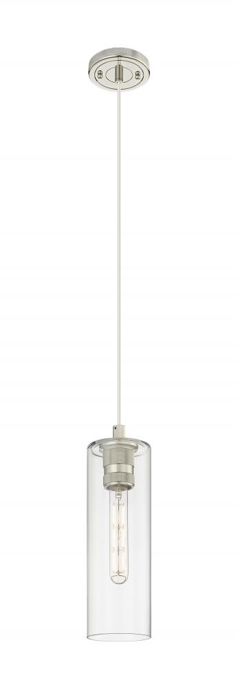 Crown Point - 1 Light - 5 inch - Polished Nickel - Pendant