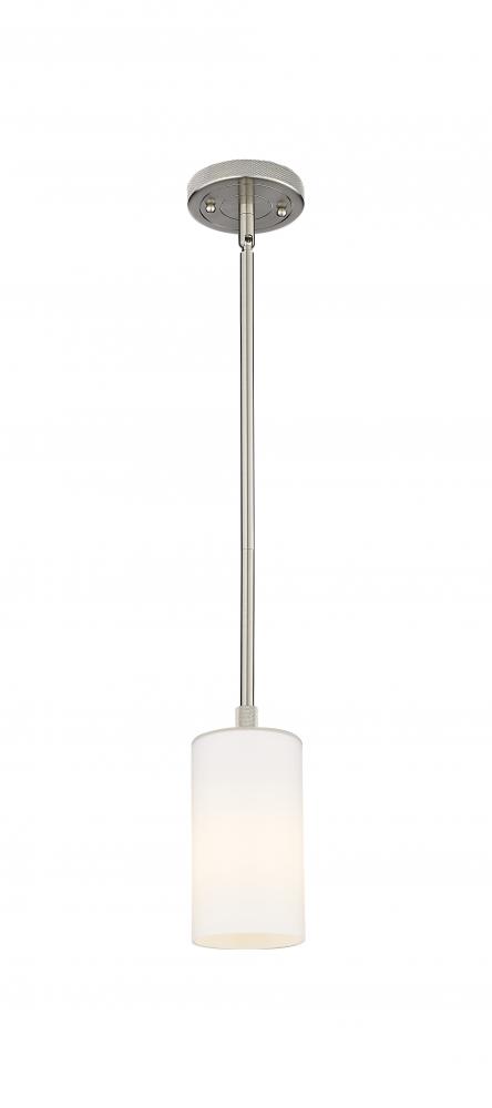 Crown Point - 1 Light - 5 inch - Satin Nickel - Pendant