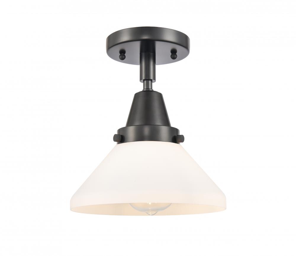 Caden - 1 Light - 8 inch - Matte Black - Flush Mount