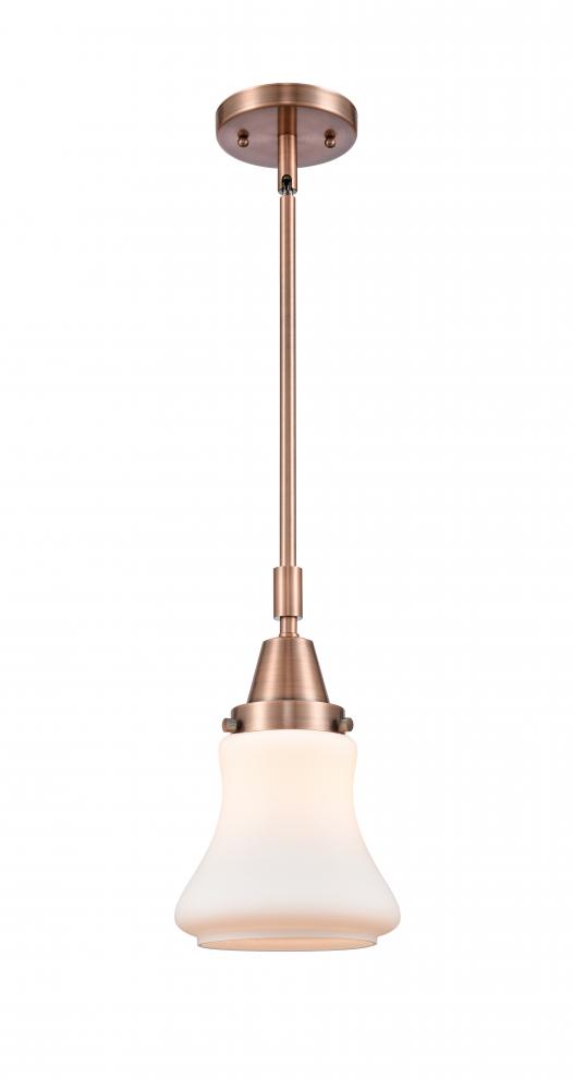 Bellmont - 1 Light - 7 inch - Antique Copper - Mini Pendant