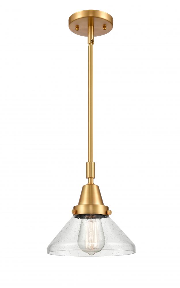 Caden - 1 Light - 8 inch - Satin Gold - Mini Pendant