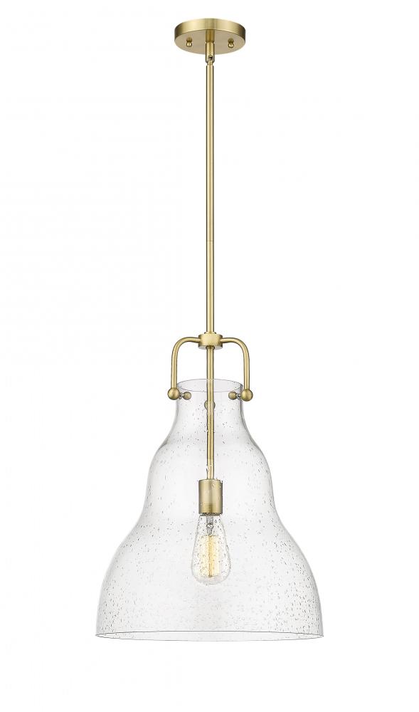 Haverhill - 1 Light - 14 inch - Satin Gold - Stem hung - Pendant