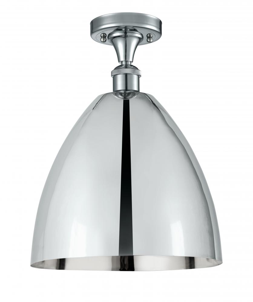 Bristol - 1 Light - 12 inch - Polished Chrome - Semi-Flush Mount