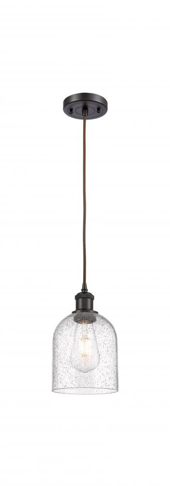 Bella - 1 Light - 6 inch - Oil Rubbed Bronze - Cord hung - Mini Pendant