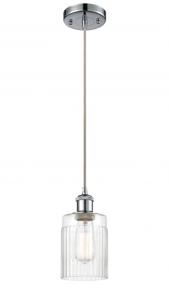 Hadley - 1 Light - 5 inch - Polished Chrome - Cord hung - Mini Pendant