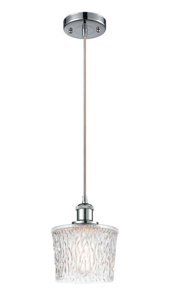 Niagara - 1 Light - 7 inch - Polished Chrome - Cord hung - Mini Pendant