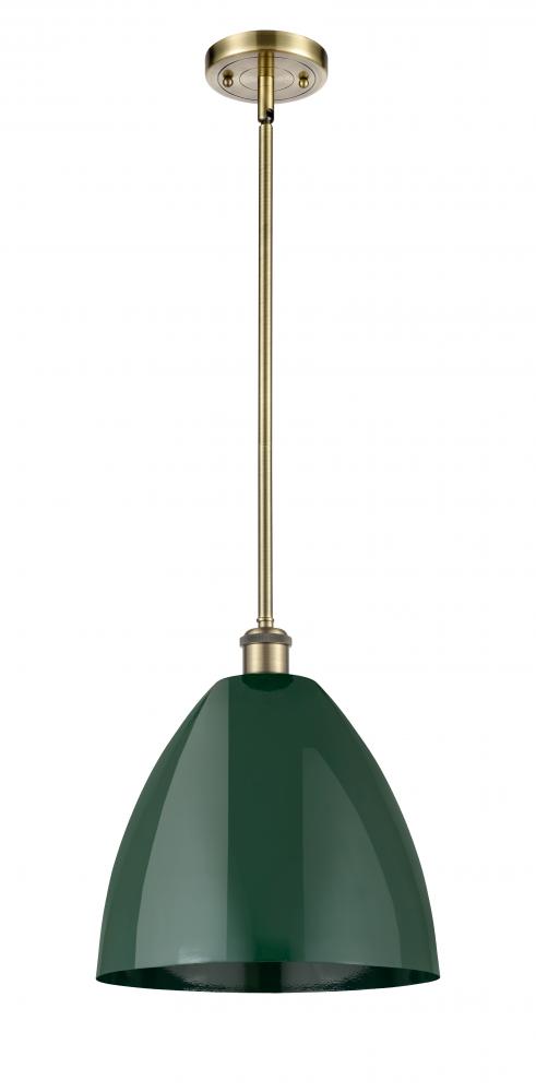 Plymouth - 1 Light - 12 inch - Antique Brass - Pendant