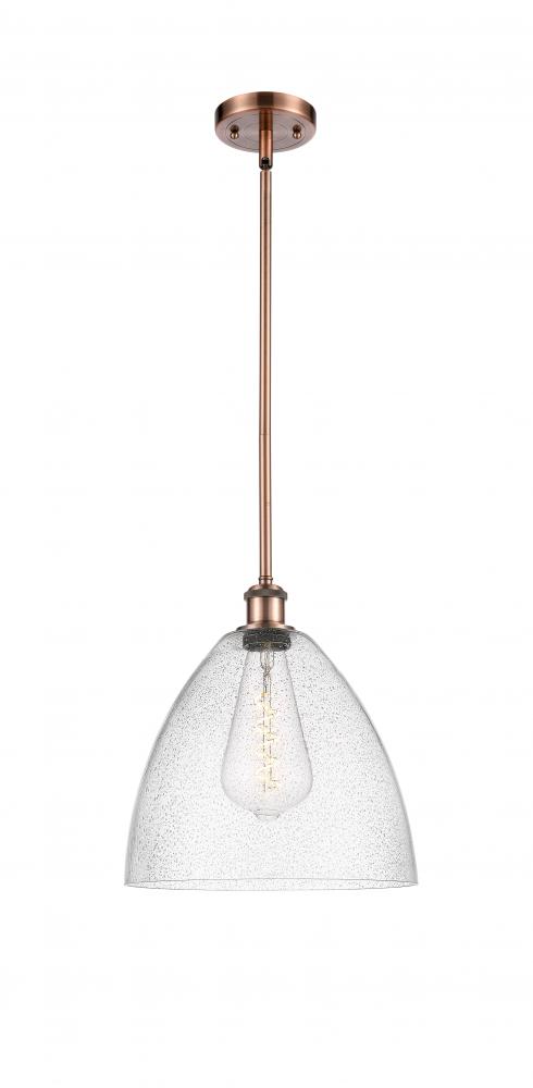 Bristol - 1 Light - 12 inch - Antique Copper - Mini Pendant