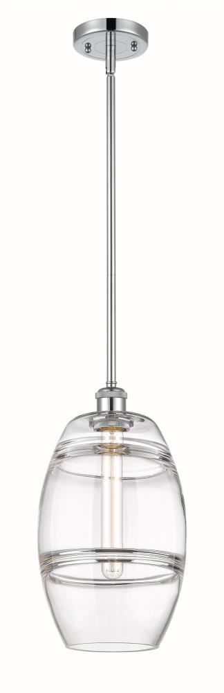 Vaz - 1 Light - 8 inch - Polished Chrome - Mini Pendant