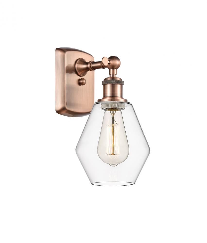 Cindyrella - 1 Light - 6 inch - Antique Copper - Sconce