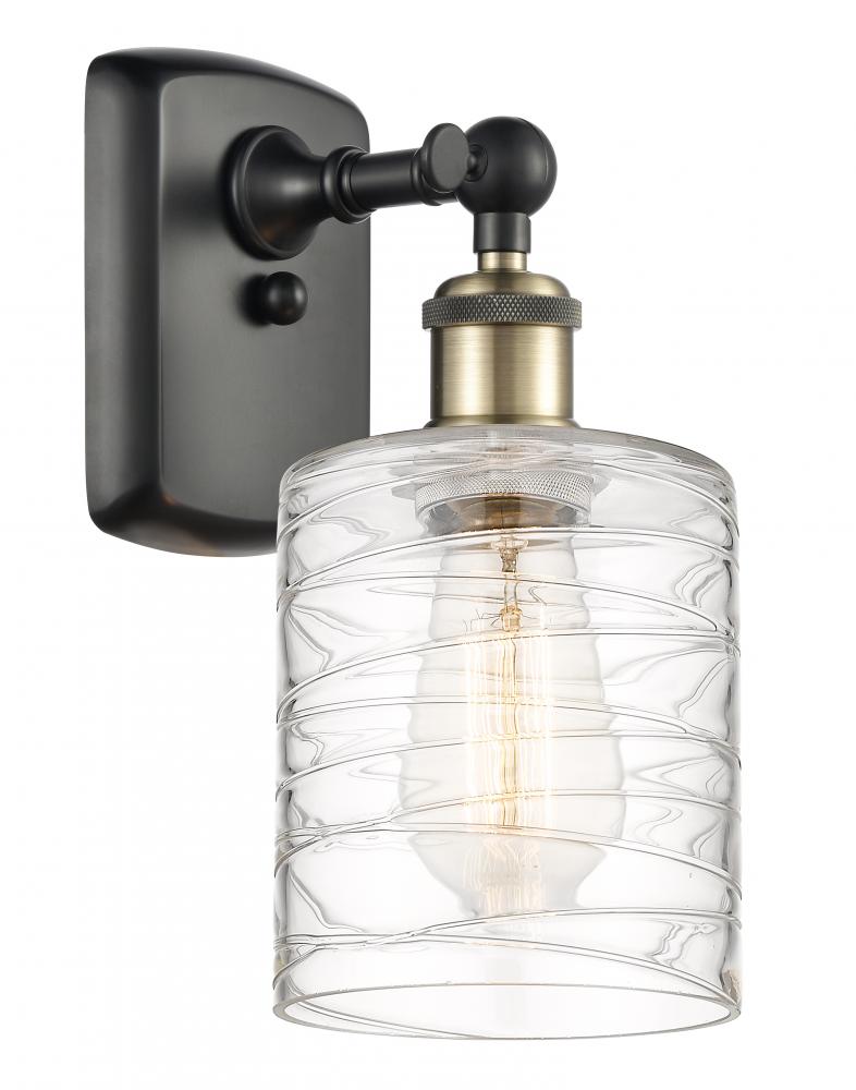 Cobbleskill - 1 Light - 5 inch - Black Antique Brass - Sconce