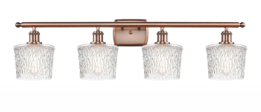 Niagara - 4 Light - 37 inch - Antique Copper - Bath Vanity Light