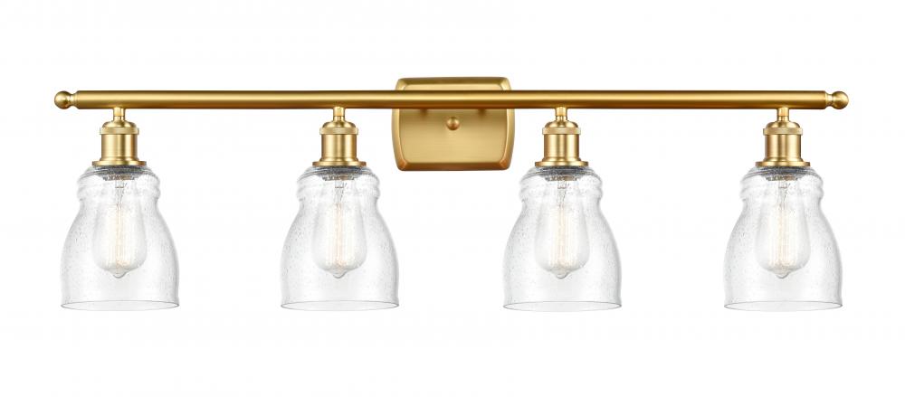 Ellery - 4 Light - 35 inch - Satin Gold - Bath Vanity Light