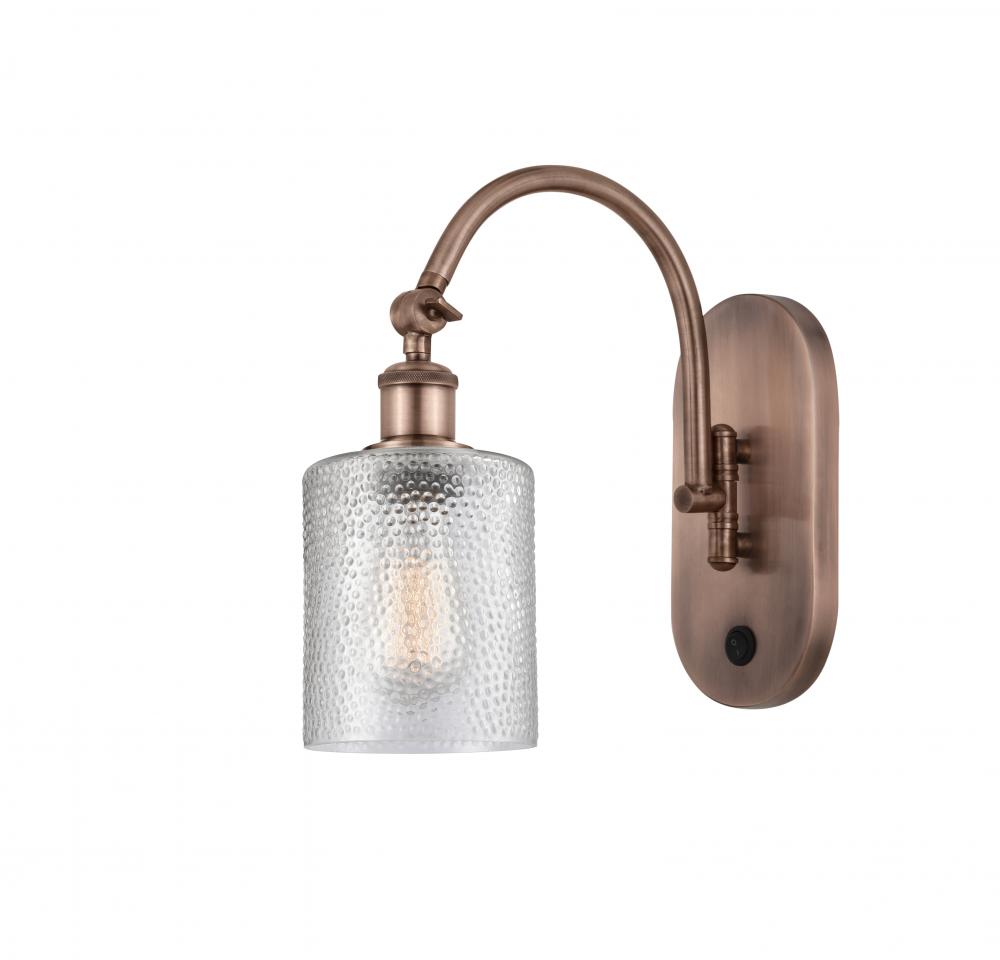 Cobbleskill - 1 Light - 5 inch - Antique Copper - Sconce