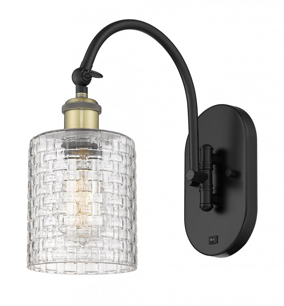 Cobbleskill - 1 Light - 5 inch - Black Antique Brass - Sconce