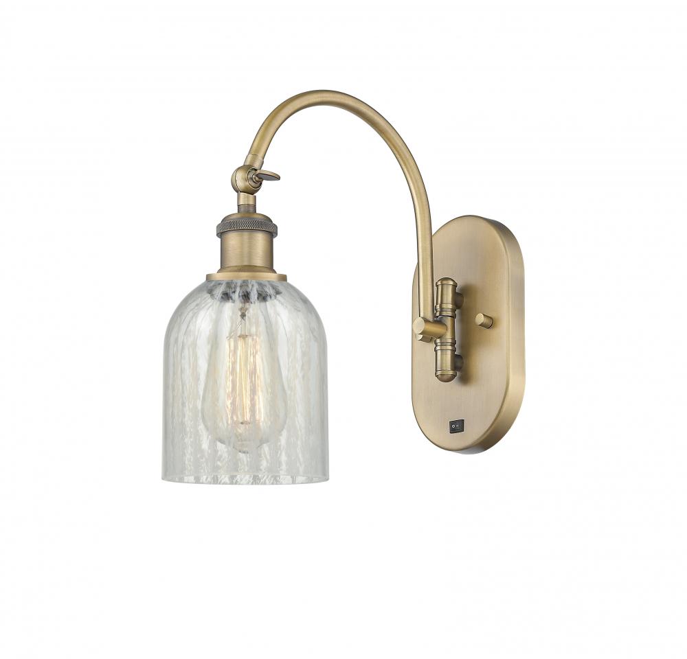 Caledonia - 1 Light - 5 inch - Brushed Brass - Sconce