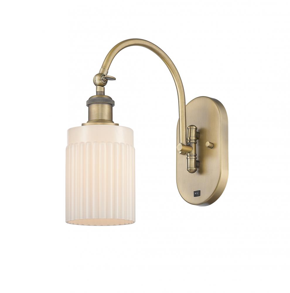 Hadley - 1 Light - 5 inch - Brushed Brass - Sconce