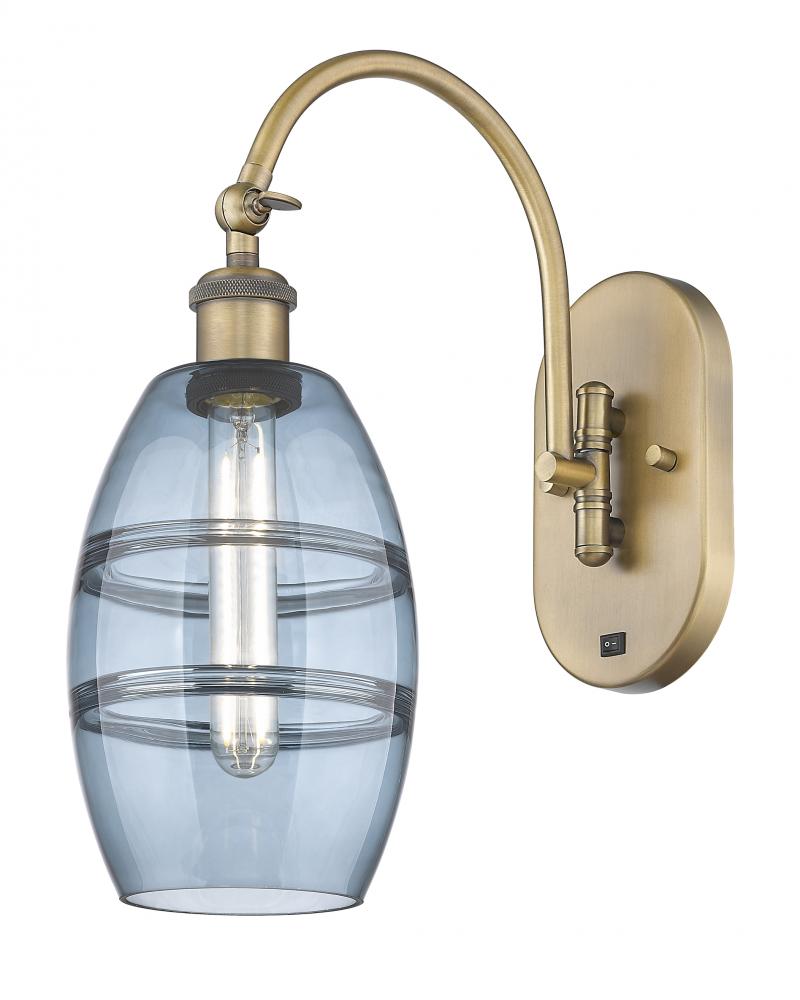 Vaz - 1 Light - 6 inch - Brushed Brass - Sconce