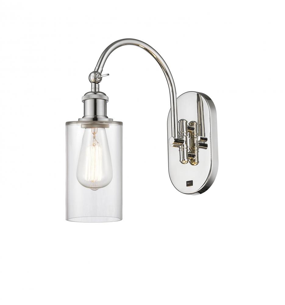 Clymer - 1 Light - 4 inch - Polished Nickel - Sconce