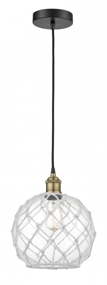 Edison - 1 Light - 10 inch - Black Antique Brass - Mini Pendant