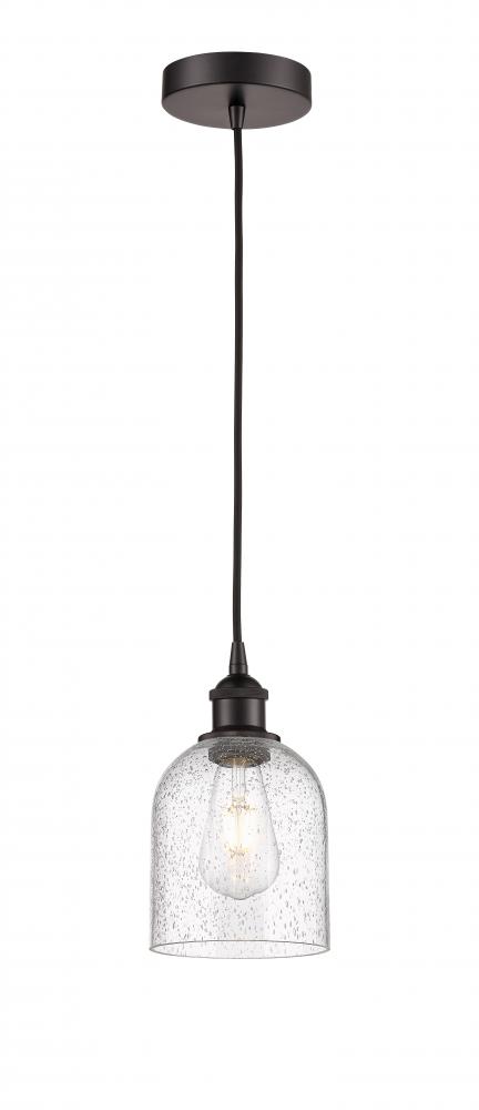 Bella - 1 Light - 6 inch - Oil Rubbed Bronze - Cord hung - Mini Pendant