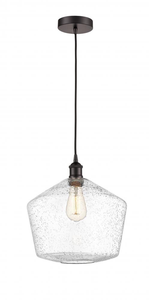 Cindyrella - 1 Light - 12 inch - Oil Rubbed Bronze - Cord hung - Mini Pendant