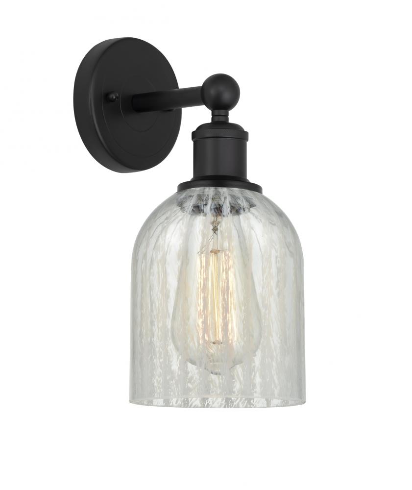 Caledonia - 1 Light - 5 inch - Matte Black - Sconce