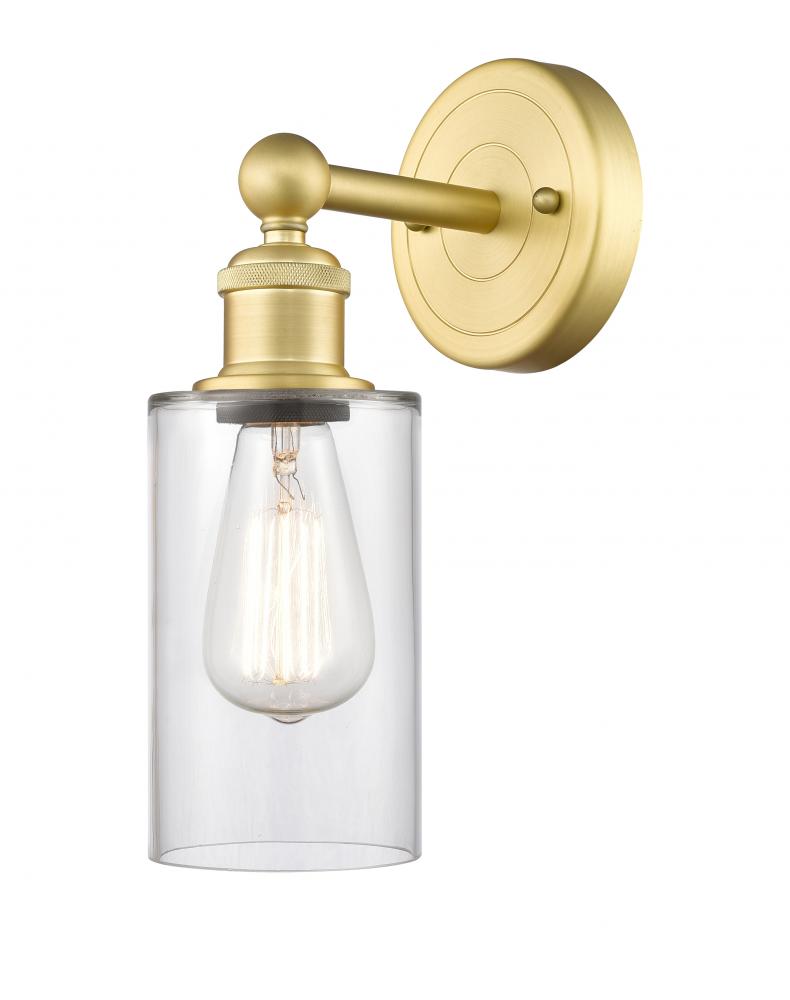 Clymer - 1 Light - 4 inch - Satin Gold - Sconce