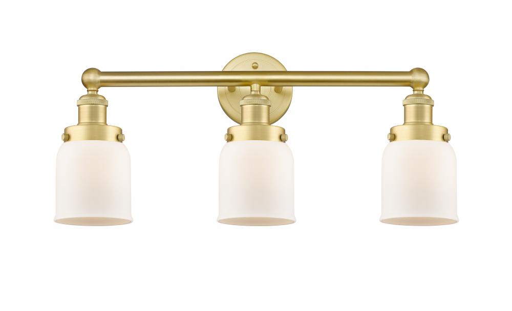 Bell - 3 Light - 23 inch - Satin Gold - Bath Vanity Light