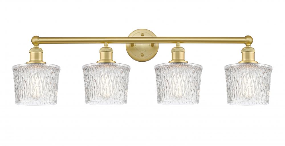 Niagara - 4 Light - 34 inch - Satin Gold - Bath Vanity Light