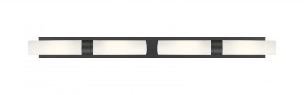 Boreas - 4 Light - 51 inch - Matte Black - Bath Vanity Light